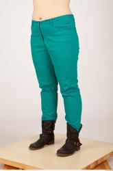 Leg Whole Body Woman Casual Trousers Average Studio photo references